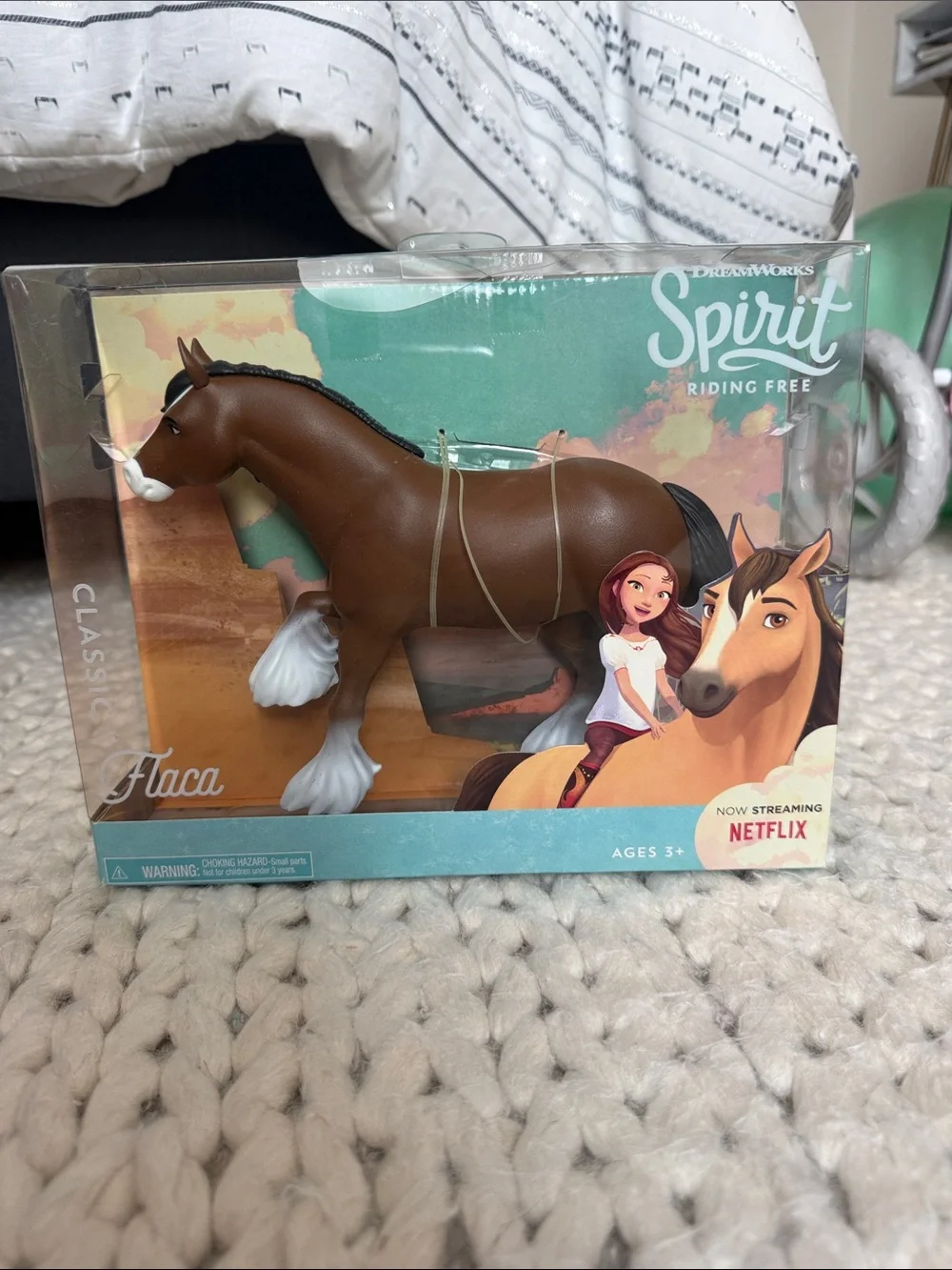 NIB DreamWorks Spirit Riding Free Flaca Horse Classic Series 2017